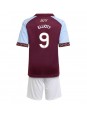 Billige Aston Villa Harvey Elliott #9 Hjemmedraktsett Barn 2025-26 Kortermet (+ Korte bukser)